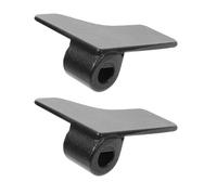 TOMETURE 2 Pezzi Pale per Macchina del Pane in Metallo Nero, Facili da Pulire da Conservare, Accessori per Impastatrice per Pane Compatibili con Modelli Generici Riutilizzabile