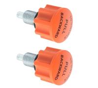 TOMETURE 2 Pezzi Pomelli a Molla per Perno di trazione per Cyclette M 16, Manopola di bloccaggio Regolabile in Altezza di Ricambio per Cyclette, Attrezzature Fitness, Panca Pesi e