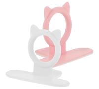 TOMETURE 2 Pezzi Sollevatore Coperchio Wc in Silicone, Maniglia per Tavoletta e Coperchio Wc, Installazione Facile, Presa Comoda, per Anziani e Famiglie