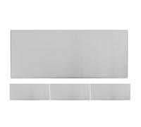 TOMETURE 2 targhette metalliche vuote per ufficio, 9,8x4,3", in acciaio inossidabile autoadesivo, per porta, ideali come targhette nominative, per stanze di lavoro, hotel, appartamenti, colore