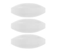 TOMETURE 3 Pezzi Barra Magnetica in Ptfe Bianco per Agitatore Magnetico da Laboratorio Tolleranza a Solventi Organici e Minima Tensione Superficiale