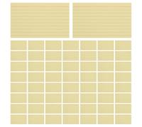 TOMETURE 300 schede indice per lo studio - Schede a righe 3x5 per prendere appunti - didattiche portatili per la preparazione agli esami e per l'organizzazione.