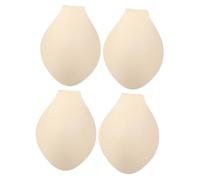 TOMETURE 4 Pezzi Assorbenti per Biancheria Intima Maschile in Spugna Traforata Rigonfiamento, Imbottiture per Slip Sportivi e Costumi da Bagno, Leggero e Traspirante per Uso Quotidiano