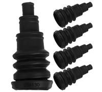 TOMETURE 5 passacavi in gomma per paratia, guaine protettive per cavi elettrici per autoveicoli, diametro da 3/8" a 1", per la protezione dei cavi, prevengono tagli e sigillano contro