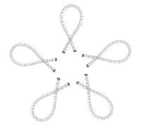 TOMETURE 5 Pezzi Molla di Compressione per Cucitrice in Acciaio Inossidabile Argento, Facile Installazione e Sostituzione, Adatta per Riparazioni e Uso Professionale