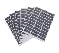 TOMETURE 6 Fogli Adesivi Autoadesivi per Pannelli Solari Dettagli Tecnologici per Modelli Architettonici e Scenari di Artigianato Fai da Te