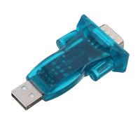 TOMETURE Adattatore USB a Seriale Rs232 Blu, Plug-and-play per Router | Supporto Ampio e Driver, Plastico Blu, per Manutenzione It e Scanner Codici a Barre