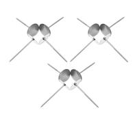 TOMETURE Attrezzi per Decorare Torte e Biscotti 12 Pezzi in Acciaio Inossidabile Riutilizzabili e Lavabili Strumenti per Cake Tool in Scenari di Decorazione Dolci