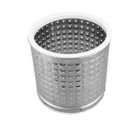 TOMETURE Cestello piccolo per lavatrice e asciugatrice, componente in acciaio inossidabile per lavatrici portatili e mini lavatrici, colore argento.