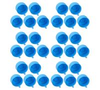 TOMETURE Coperchi per Bottiglie d Acqua Tappo a Vite 30 Pezzi in Plastico Manico Resistente e Compatibile per Boccioni d Acqua Domestici per Ufficio