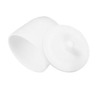 TOMETURE Crogiolo da Laboratorio in Ptfe 30ml con Coperchio, Resistente a Temperature Variate, Facile da Pulire, per Analisi Chimiche e Sintesi dei Materiali