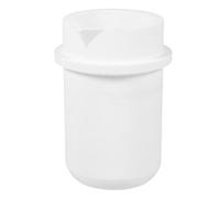 TOMETURE Crogiolo di Quarzo per Fusione da 1 kg in Ceramica ad Alta Purezza, Resistente a Temperature Oltre 1800°c, Anticorrosione per Fusione Leghe ad Alta Temperatura Metodo a Fiamma