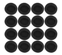 TOMETURE Cuscinetti Auricolari di Ricambio 24 Pezzi Copri Auricolari in Spugna Morbida 55Mm per Cuffie Protezione Antipolvere e Imbottitura Confortevole per Uso Ufficio e Gaming