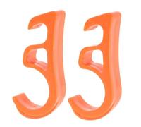 TOMETURE Gancio Blocca Leva Freno in Plastica Abs per Veicoli a Due Ruote e Bicicletta, 2 Pezzi, Struttura Semplice e Leggera, per Parcheggio Sicuro e Prevenzione Scivolamento