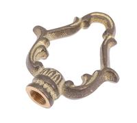 TOMETURE Gancio da Soffitto Antiruggine in Ottone per Impieghi Gravosi, Base per Lampadario e Plafoniera, Accessori per Illuminazione Casa, per Soggiorno, Cucina e Camera da Letto