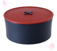 TOMETURE Kit da Cucito da Casa con Scatola Porta Cucito in Plastica Design Portatile e Organizzato di Vestiti e Decorazioni