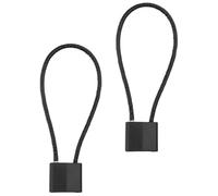 TOMETURE Lucchetto Filo in Acciaio 2 Pezzi per Bici Antifurto Chiavi, Cavo Resistente Antigraffio per Telaio e Manubrio, Accessori Ciclismo Sicuri