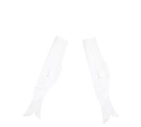 TOMETURE Manica Vento Pesce Giapponese Bianca 2 Pezzi in Stoffa DIY