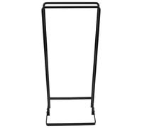 TOMETURE Organizer per Appendiabiti Nero in Ferro 40cm, Supporto Smontabile per Massimizzare lo Spazio e Mantenere gli Appendiabiti Accessibili, per Lavanderie e Negozi di Abbigliamento