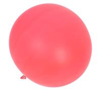 TOMETURE Palloncino rotondo in lattice da 48 pollici - Palloncino rosso di grandi dimensioni per indagini scientifiche meteorologiche - Giocattolo per feste di compleanno e intrattenimento