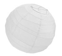 TOMETURE Paralume a Globo Rotondo Lanterna di Carta Bianca 35 CM per Lampada a Sospensione Illuminazione Ampia per Interni e Feste Tradizionali
