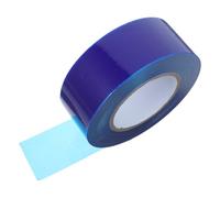 TOMETURE Pellicola protettiva per superfici metalliche, pellicola in PE blu per lastre di alluminio e telai di finestre, antipolvere, di grado industriale, 200x5 cm / 787,40x1,97 pollici