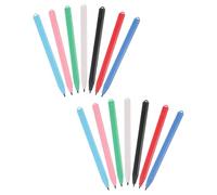TOMETURE Penna Stilo per Tavoletta da Scrittura Lcd 14 Pezzi in Plastica Spessore Variabile, Design Unico, e Lavagna Digitale