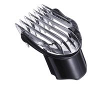 TOMETURE Pettine Guida Regolabile da 3 a 21mm per Tagliacapelli Argento in Plastica e Metallo, Accessorio Professionale per Macchinetta Chioma per Uso Maschile