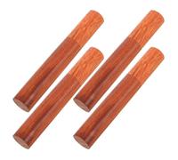 TOMETURE Porta Incenso in Legno di Palissandro 4 Tubi con Coperchio Custodia Portatile per Bastoncini di Incenso al Sandalo e Agar Organizer per Aromaterapia da Viaggio e Relax in Casa