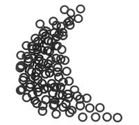 TOMETURE -ring in Gomma Nbr Nero 5x1mm Set di Tenuta Resistente e Durevole per Attrezzature Meccaniche e Automotive Design User-friendly