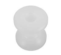 TOMETURE Rullo Ancora Bianco in Nailon per Barca, Foro 18 MM | Riduce Usura e Attrito della Cima, Ricambio per Sistemi di Ancoraggio, per Manutenzione Marittima