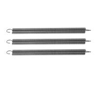 TOMETURE Set di 3 Molle per Scala Retrattile da Soffitta in Acciaio Argento, Resistenti e Stabili per Accessori Scala Mansarda Sicuri