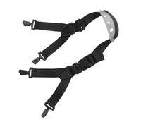 TOMETURE Sottogola per elmetto con coppa, sottogola elastico regolabile per casco, accessorio universale per elmetto di sicurezza per la protezione dei lavoratori edili e industriali.
