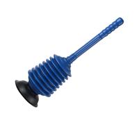 TOMETURE Stantuffo per Pulizia WC in Pp Blu, Efficiente e Conveniente, per Liberare Scarichi di Bagno, Cucina e Doccia Pressione ad Aria Compressa