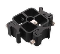 TOMETURE Supporto triplo a slitta fredda - Adattatore per slitta a caldo per treppiede/microfono/luce LED - Staffa di estensione per la creazione di contenuti e le riprese video