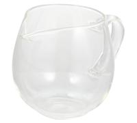 TOMETURE Tazza da Tè Pratica e Bella in Vetro Resistente ad Alta Temperatura, Facile da Pulire per Uso Domestico e Ufficio