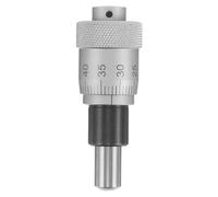 TOMETURE Testa micrometrica in acciaio inox: Attuatore micrometrico a punta tonda - Accessori per tavola scorrevole manuale per la misurazione di diametri esterni da 0 a 6,5