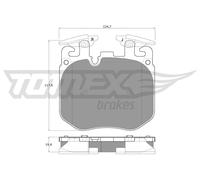 TOMEX brakes Kit pastiglie freni Anteriore per BMW 5 Sedan (G30, F90) X5 (G05)
