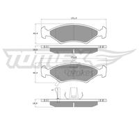 TOMEX brakes Kit pastiglie freni Anteriore per KIA SPORTAGE (K00) SHUMA (FB) TX