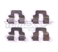 TOMEX Brakes Set Accessori Disco Freno Assale Posteriore per Mercedes-Benz