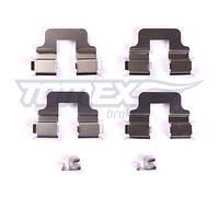 TOMEX Brakes Set Accessori Disco Freno Assale Posteriore per Opel Meriva Corsa