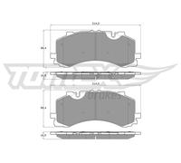 TOMEX brakes TX 19-41 Kit pastiglie freni Anteriore per VW Touareg (CR7)