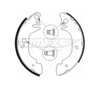 TOMEX brakes TX 20-81 Kit ganasce freni 254mm per FORD TRANSIT TOURNEO