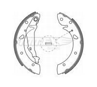 TOMEX brakes TX 21-05 Kit ganasce freni 228mm per TOYOTA AVENSIS Liftback (T22)