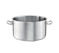 TOMGAST Pentola media diametro 45 cm PRO | capacità 42,5 l, altezza 28 cm | acciaio inox | fondo stratificato | per piano cottura e induzione | lavabile in lavastoviglie