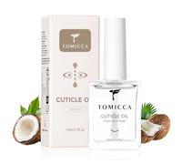 TOMICCA olio cuticole unghie, olio per unghie e cuticole 15ml, idratante e rigenerante per cuticole e unghie danneggiate, previene secchezza e screpolature, nutre i contorni ungueali