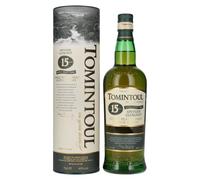 Tomintoul 15 Years Old Single Peated Malt Scotch Whisky WITH A PEATY TANG 40% Vol. 0,7l in Giftbox
