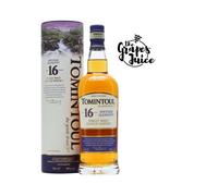 TOMINTOUL 16 Y.O. SCOTCH WHISKY SINGLE MALT SPEYSIDE GLENLIVET THE GENTLE DRAM