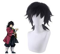 Tomioka, parrucca Yoshiyuki Cos perfetta per feste di tutti i giorni, soffice parrucca anti-arricciatura a tema anime