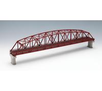 TOMIX N Gauge 3221 Doppio binario Corda Curva Grande Traliccio Ponte in Ferro...